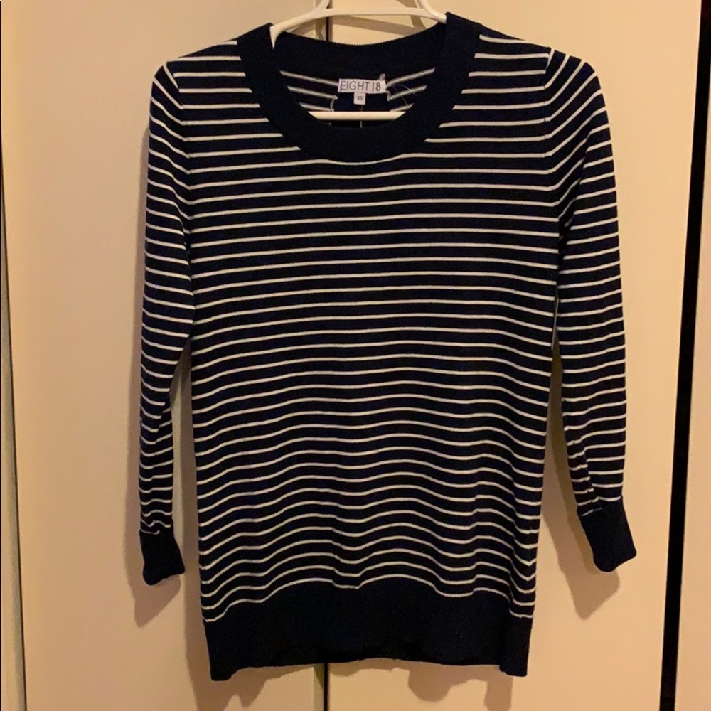 Stitch Fix Eight 18 Francie back detail pullover